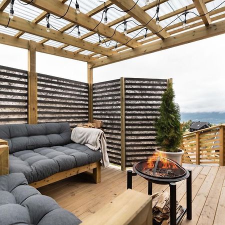 Hide Hut - Amazing View 50 Min From Oslo Villa Stange ภายนอก รูปภาพ