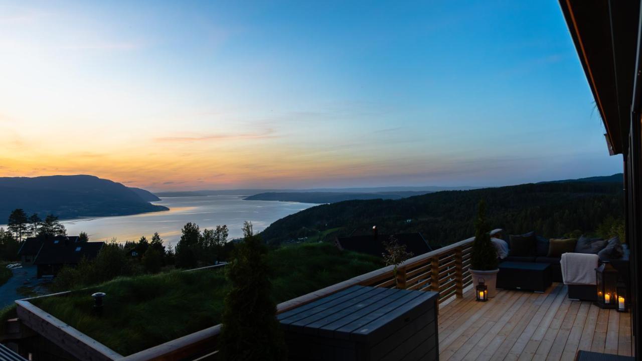 Hide Hut - Amazing View 50 Min From Oslo Villa Stange ภายนอก รูปภาพ