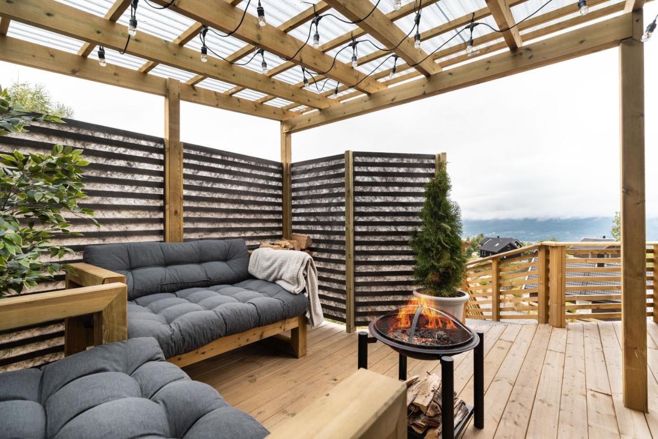 Hide Hut - Amazing View 50 Min From Oslo Villa Stange ภายนอก รูปภาพ