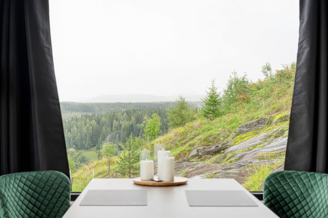 Hide Hut - Amazing View 50 Min From Oslo Villa Stange ภายนอก รูปภาพ
