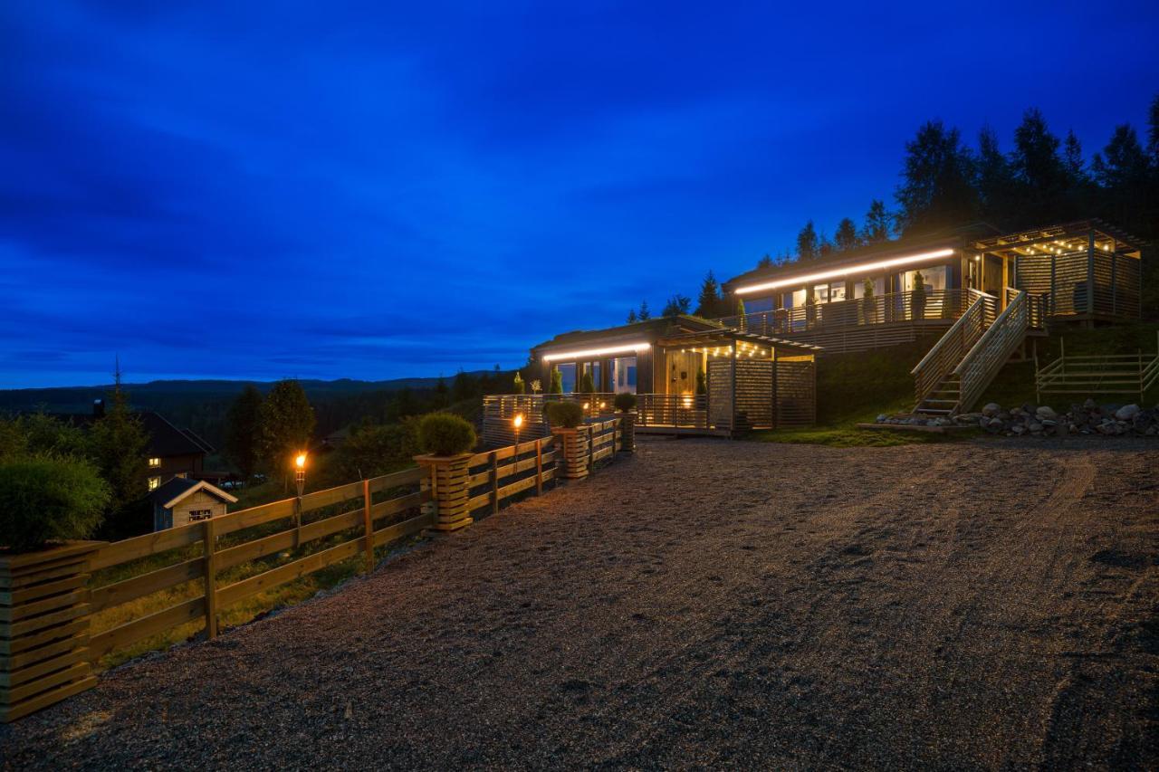 Hide Hut - Amazing View 50 Min From Oslo Villa Stange ภายนอก รูปภาพ