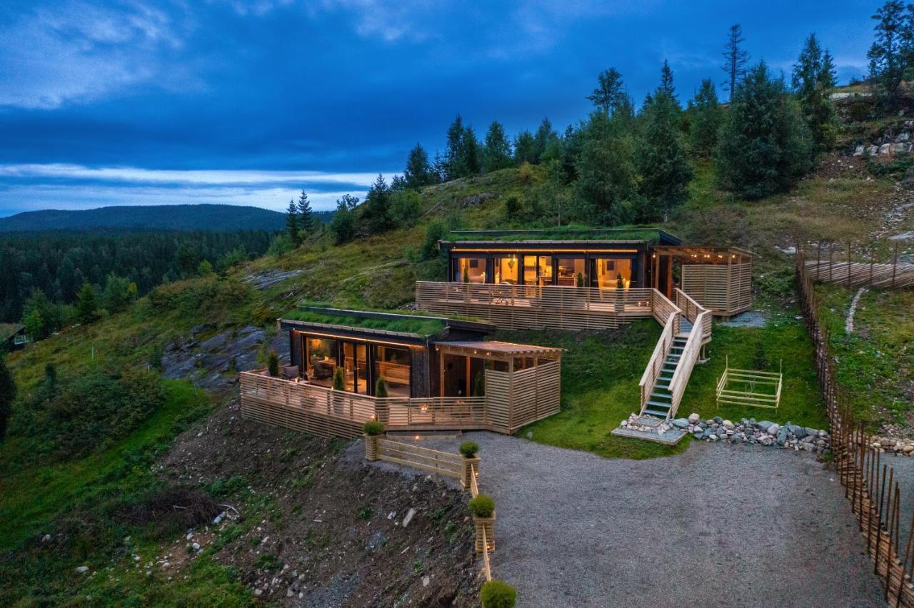 Hide Hut - Amazing View 50 Min From Oslo Villa Stange ภายนอก รูปภาพ